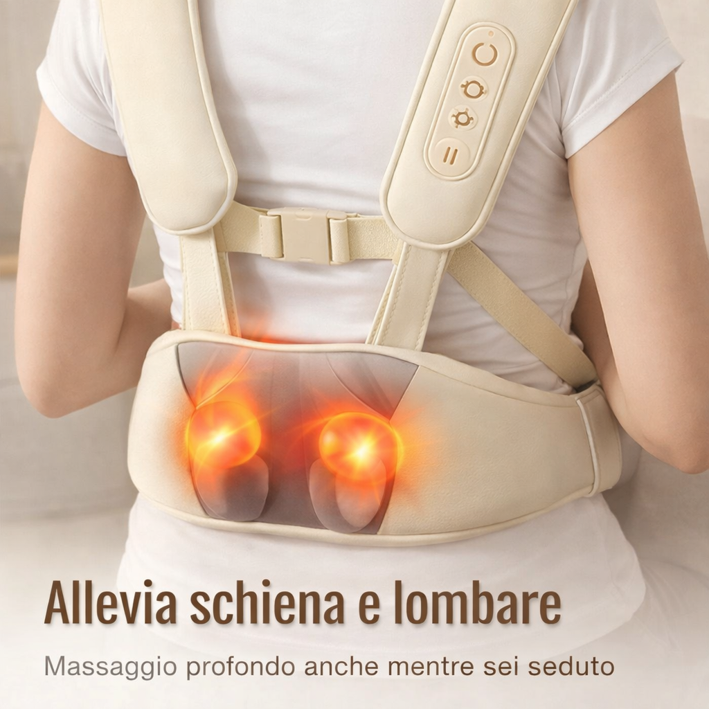 +Sollievo™ Massaggiatore Cervicale Shiatsu