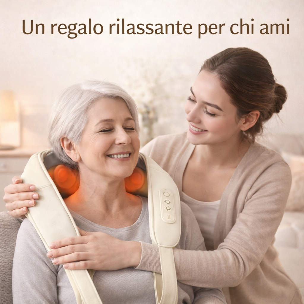 +Sollievo™ Massaggiatore Cervicale Shiatsu